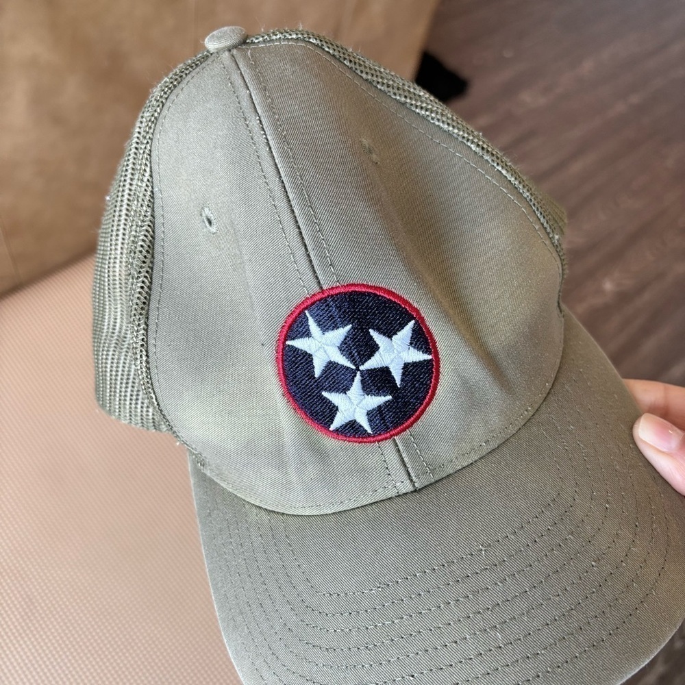 Tennessee flag adjustable cap hat back mesh. One size - Picture 7 of 9